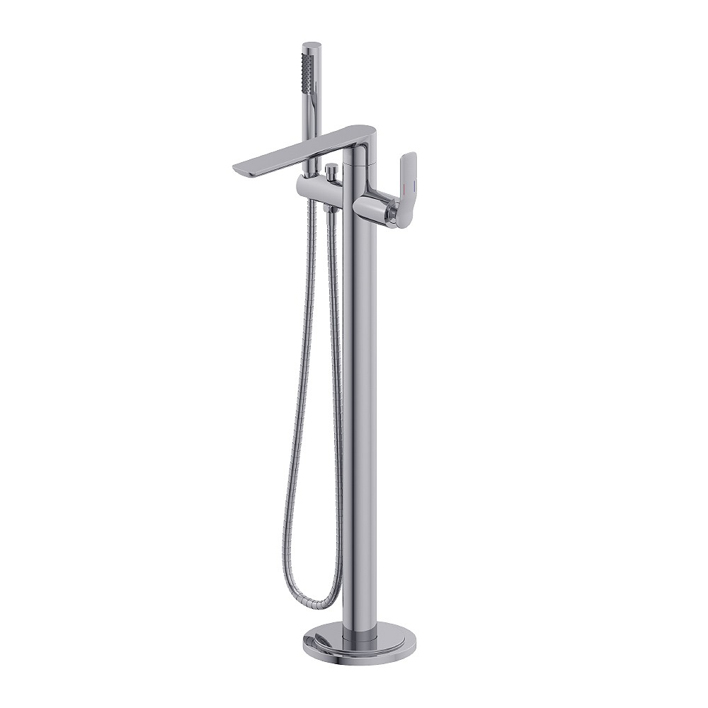 Synergii Freestanding Bath Mixer With Handshower Streamline Products