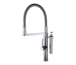 Eneo Sink Mixer With 2 Jet Nozzle And Soap Dispenser